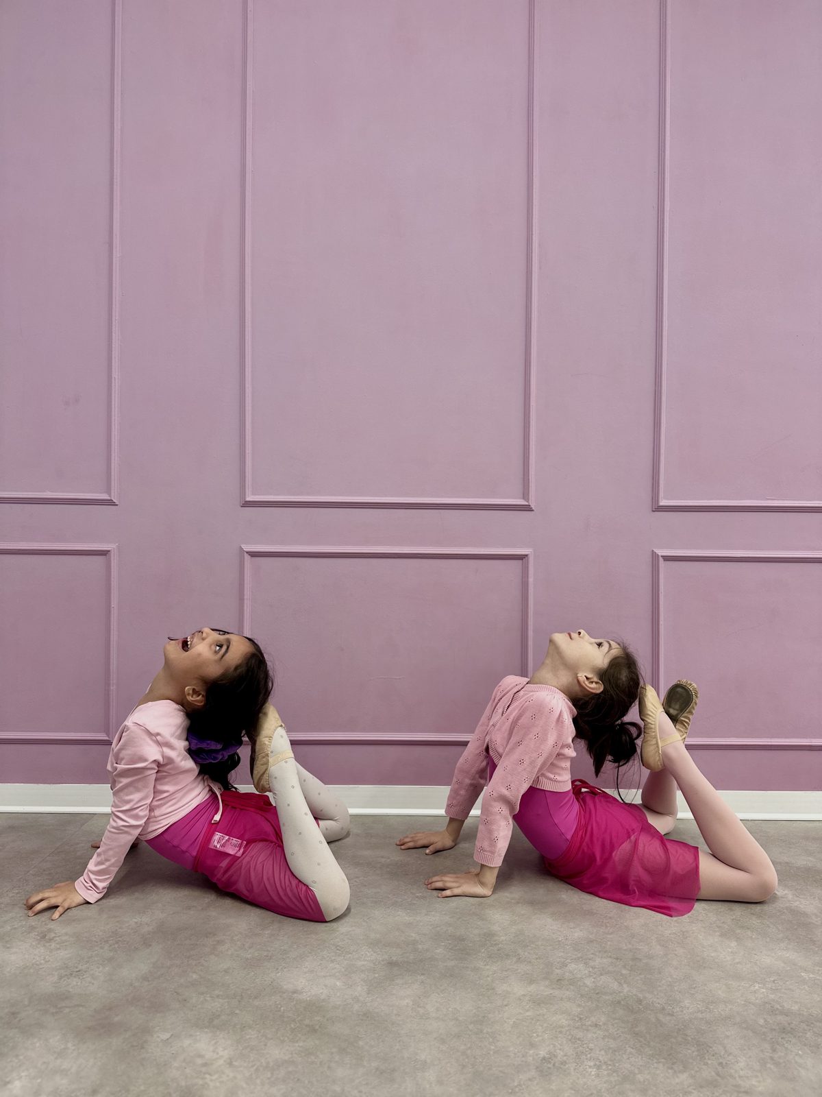 Moment from a studio class